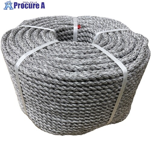 ユタカメイク 索条 キングハイロン PE＋エステル 3ツ打 18mm×200m KH18-200 1巻 ■▼712-6482 【貨物輸送都度積もり書き】