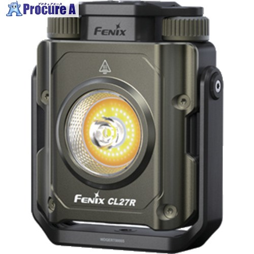 FENIX スポット・投光器型多機能アウトドアランタン CL27R GREEN 1台 ▼682-8271 |プロキュアエース