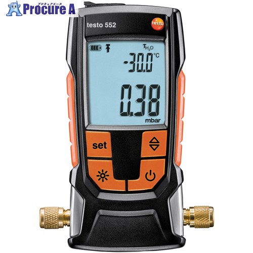 TESTO デジタル無意味さ計 testo 552BT デジタル無意味さ計 0560 5522 1台 ■▼657-3689 【貨物輸送都度積もり書き】