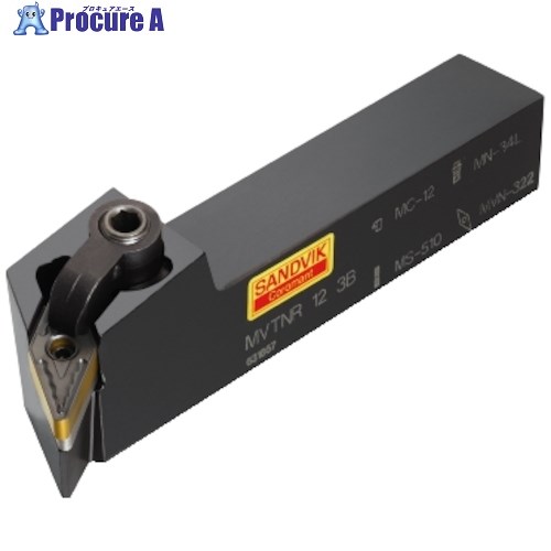 SANDVIK T-Max P 旋削加工用シャンクバイト(210) MVTNL 12 3B (210) 1本 ■▼315-2573 【貨物輸送都度積もり書き】 ●KO521