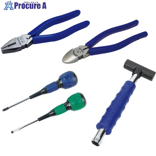 JEFCOM 新来者手道具5点仕掛ける 玄能鉄鎚手合い SJK-5SET-B2 1S ■▼708-7792 ※人間宅様送ること不可