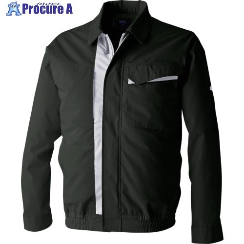 空調服 空調服[[R下]] 長袖ブルゾン チャコールグレー L ウェアのみ KU92500K70S3 1着 ▼701-3490