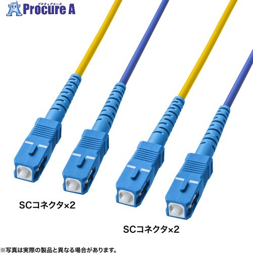 SANWA 防水ロバスト光ファイバケーブル マルチ50μmOM3、2芯、両端SC×2、30m HKB-WRB2M3SCSC-30 1本 ■▼690-6287 ※個人宅様送り不可