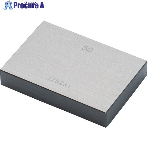 SK 鋼ブロックゲージ 0級相当品 50.00mm GB0-5000 1個 ▼237-1919 |プロキュアエース