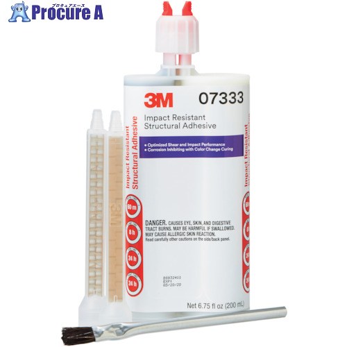 3M オートミックス 耐衝撃構造用接着剤 200ml 07333 07333 1本 ▼256-8793 ｜プロキュアエース 11,031円