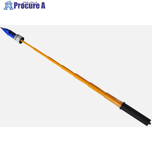 中部精機 交流検電器 照明付 小型伸縮式 高低圧用 DAH-6LS 1台 ▼698-2256 ｜プロキュアエース