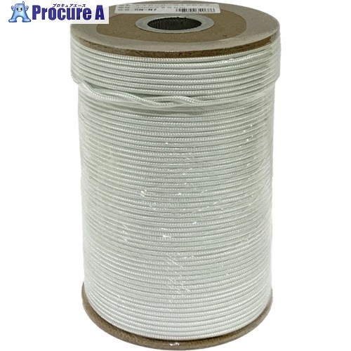 ユタカメイク ロープ ナイロンロープ16打ドラム巻 3mm×200m PRN-N7 1巻 ■▼709-0397 【送料都度見積】