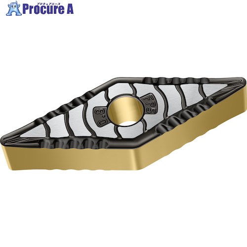 Walter 旋削加工用チップ 35°菱形ネガタイプ WPP10G VNMG160408-FP5 WPP10G 10個 ▼408-0883 ●O585