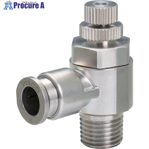 PISCO 抑えつける弁 スロットル弁膜SUS316 SSJNC8-02 1個 ▼560-1633