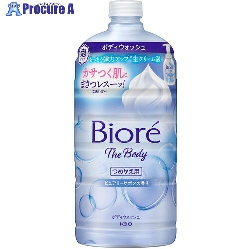 Kao ビオレ ザ 上半身 泡印字機 ピュアリーサボンの芳ばしさ つめかえ用 780ml 452849 10個 ■▼708-0709 【貨物輸送都度積もり書き】