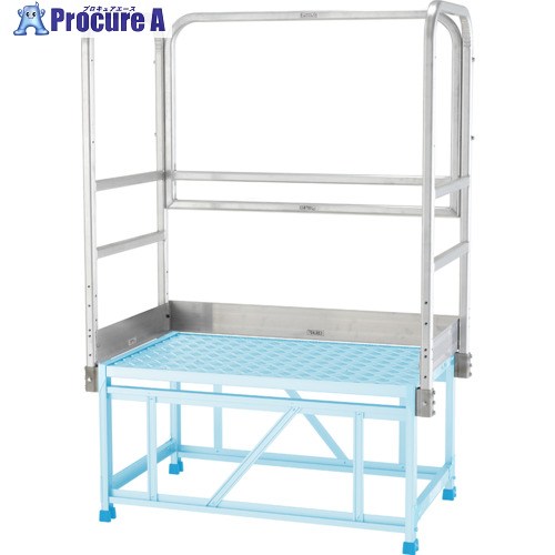 アルインコ 作業台CSBC-S・1段用三方手すりセット 天板幅1000mm&times;奥行600mm用 CSBT116FL 1S ■▼708-3867 ※個人宅様送り不可｜プロキュアエース