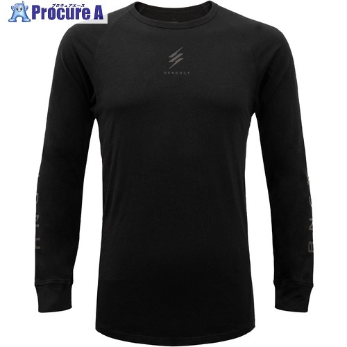 リベルタ レナジー リカバリーウエア 長袖労働者の一団のど首 BLK XL RE-25151823 1枚 ■▼708-9065 【貨物輸送都度積もり書き】