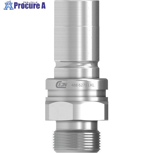CEJN ウルトラフローニップル(プラグ)呼径8mm ステンレス製 G1/2オネジ EPDM 10-488-6275 1個 ■▼633-7786 【送料都度見積】