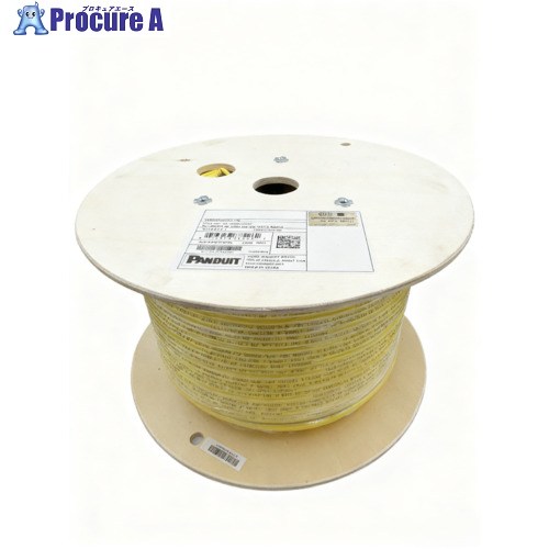 PANDUIT 種目6AUTP有線テレビ 黄 PUC6AHD04YL-EG 6.2mm×305m PUC6AHD04YL-EG 1巻 ■▼707-8565 【貨物輸送都度積もり書き】