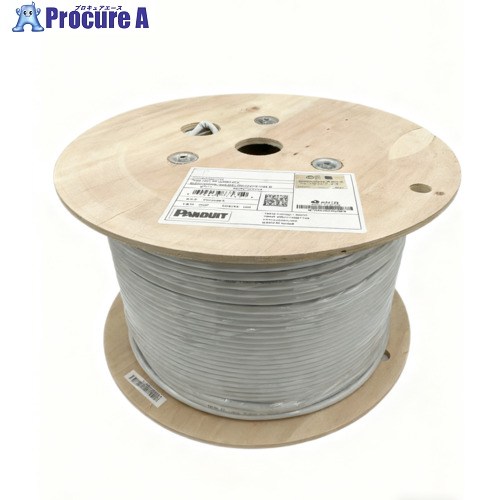 PANDUIT 種目6AUTP有線テレビ 点火装置薄墨色 PUC6AHD04IG-EG 6.2mm×305m PUC6AHD04IG-EG 1巻 ■▼707-8583 【貨物輸送都度積もり書き】