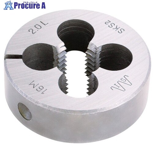 IS 左ねじ丸ダイス ウィットねじ 50径 3/4W10 IS-L-RD50-3/4W10 1個 ■▼350-1932 【送料都度見積】