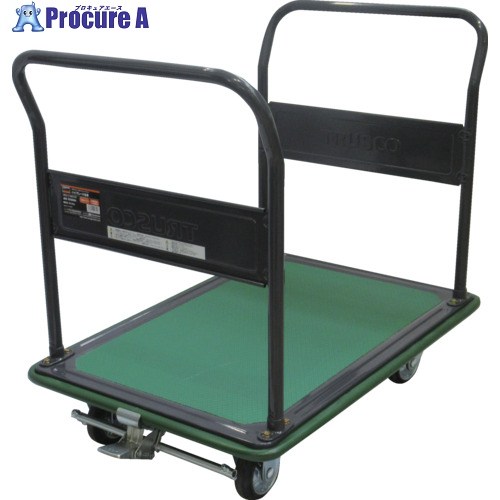 TRUSCO ハイグレード運搬車 両袖型 946X646 ストッパー付 303SEBN 1台 ■▼698-2381