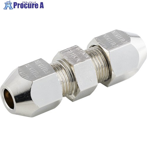 Fujikin 黄銅製リングジョイント継手_1.96MPa_RF RF-12X10-R 1個 ■▼653-3591 【送料都度見積】