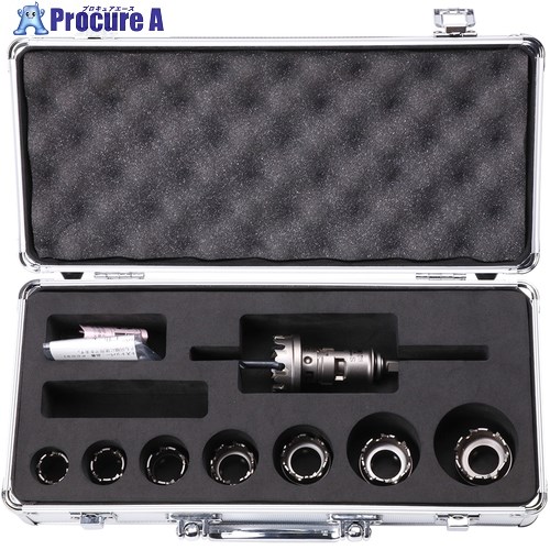 ミヤナガ ホールソー378 アルミボックスキットNO.4(ストレートシャンク) PC378ALBOX4 1個 ■▼161-6954 【送料都度見積】