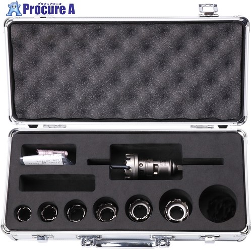ミヤナガ ホールソー378 アルミボックスキットNO.1(ストレートシャンク) PC378ALBOX1 1個 ■▼162-6378 【送料都度見積】