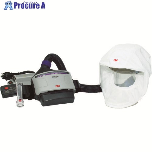 3M バーサフロー[[TM上]] 電動ファン付き呼吸用保護具 JTRS-133J＋ JTRS-133JPLUS 1S ▼125-9051 ｜プロキュアエース