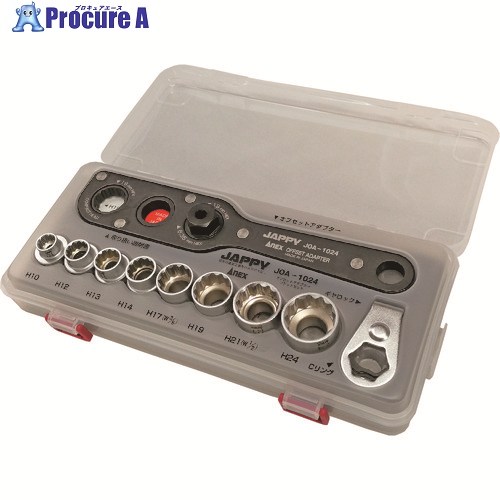 JAPPY 【次回入荷未定】 オフセットアダプターセット JOA-1024 1S ▼216-9892