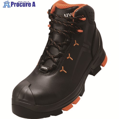 UVEX 【売切商品】UVEX2 ブーツ ブラック 28.5CM 6503.5-44 1足 ■▼149-4468 【送料都度見積】