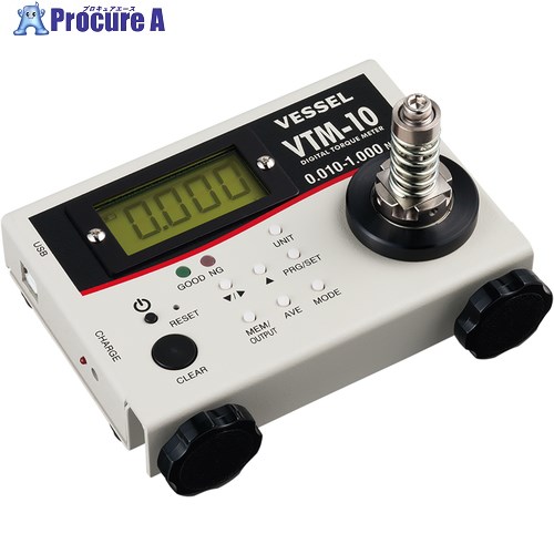 VESSEL トルクメーター VTM‐10 VTM-10 1台 ■▼798-5461 ※人間宅様送ること不可