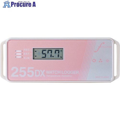 Fujita NFC・Bluetoothメール交換 体温・湿度資料ロガー KT-255DX 1台 ■▼717-8150 【貨物輸送都度積もり書き】