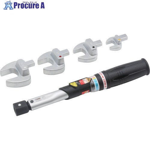 TONE 新冷媒用トルクレンチ(スパナヘッド交換式) TCSP01 1個 ▼696-8511 ●YA513
