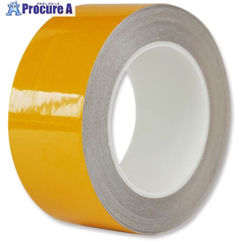 セーフラン 再帰反射ラインテープ 幅50mm×22m 黄 10巻セット 14203-10 1ケース ■▼697-5754 【送料都度見積】