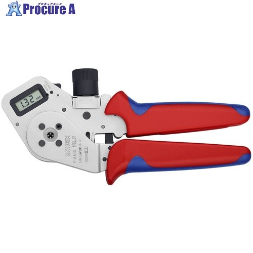KNIPEX 4マンドレル デジタル圧着ペンチ 0.08ー2.5 9752-63DG 1丁 ▼478-7510 93,410円