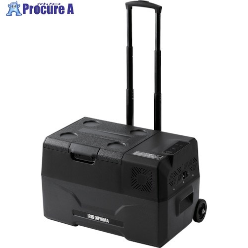 IRIS 105550 ポータブル 冷蔵冷凍庫 30L ブラック IPD-3A-B 1台 ■▼567-8974 【送料都度見積】|プロキュアエース