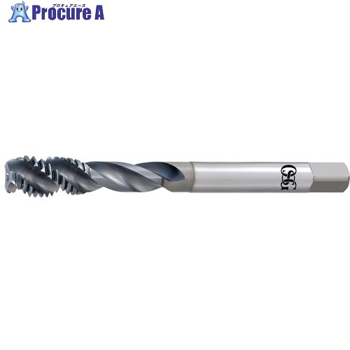 OSG 高能率・多機能Vコートハイス管用平行スパイラルタップ A-SPT 2.5P RP3/8-19(8327704) 1本 ■▼701-5105 【送料都度見積】 ●YA513|プロキュアエース