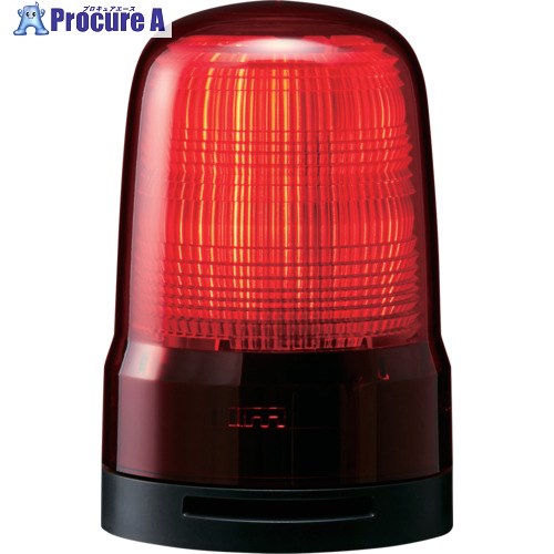 PATLITE 表示灯 Φ80 M2 端子台 ブザー R SL08-M2KTB-R 1台 ▼216-0882