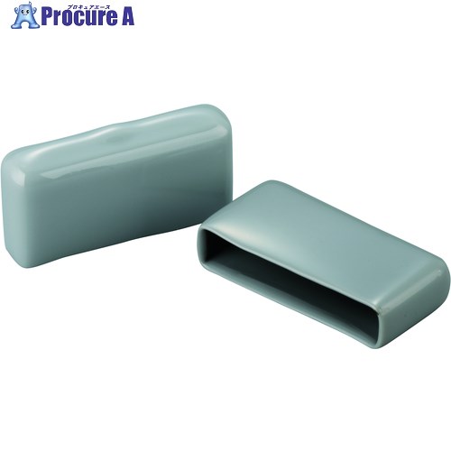 IWATA 保護キャップ フラットバー用 (100個入) 灰 HLGYF12X50-B 1袋 ■▼565-4191 【送料都度見積】