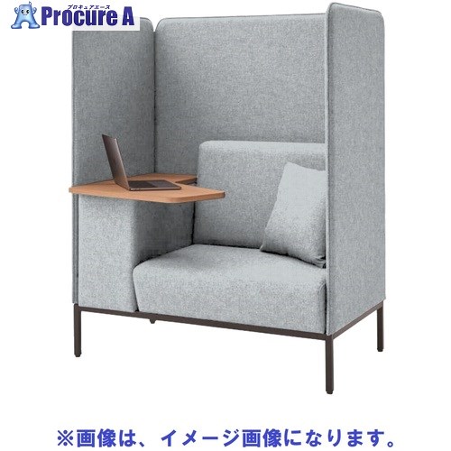 IRIS Focus booth 寝椅子-ボックス AM306 大屋根なし 机付 点火装置薄墨色 FDCPBOT-1270T-AM/GTN38 1台 ■▼696-4352 【貨物輸送都度積もり書き】