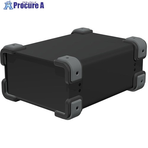 タカチ 端っこかばい立て付軽銀入れもの 黒いこと/薄墨色 UCG18-10-24BG 1台 ■▼195-6387