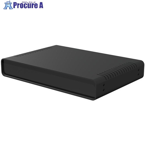 タカチ ユニバーサルアルミサッシケース ブラック UC32-5-22BB 1台 ■▼195-8039