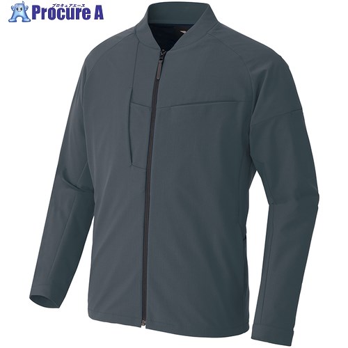 アイトス 長袖ブルゾン(男女兼用) TULTEX WORK AZ4231 チャコール LL AZ4231-014-LL 1着 ■▼696-4497 【送料都度見積】