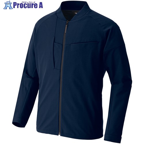 アイトス 長袖ブルゾン(男女兼用) TULTEX WORK AZ4231 ネイビー L AZ4231-008-L 1着 ■▼696-4503 【送料都度見積】