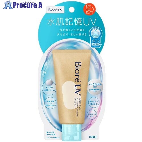 Kao ビオレ UV アクアリッチ ウォータリーホールドクリーム 450883 24個 ■▼697-7051 【送料都度見積】