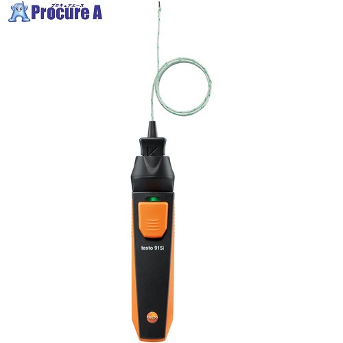 TESTO 素線タイプ温度計 testo 915i-4 スマートプローブ 0563 4915 08 1台 ■▼253-8143 【送料都度見積】 13,589円