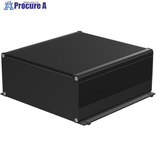 タカチ フランジ足付ヒートシンクアルミケース EXHF29-13-30BB 1台 ■▼531-7522 19,387円