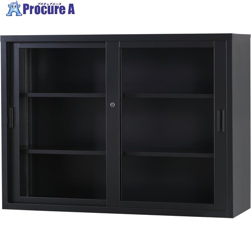 IRIS 保管庫(ガラス戸)HTS-43G-MB マットブラック HTS-43G-MB 1台 ■▼692-9744 【送料都度見積】 ※車上渡し