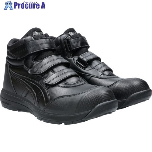 ASICS ウィンジョブ CP312 黒いこと×黒いこと 32.0珊 1273A111.001-32.0 1足 ▼675-0372 安全・保護用品-作業靴・安全靴-安全靴