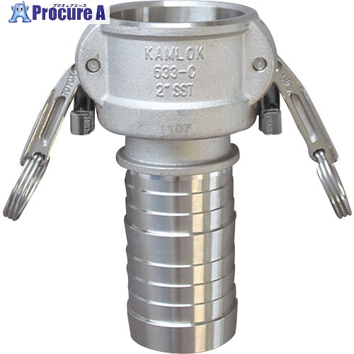 TOYOX カムロック ツインロックタイプカプラー ホースシャンク ステンレス 633-CL 3インチ SST 633-CL-3-SST 1個 ▼352-3319 22,046円