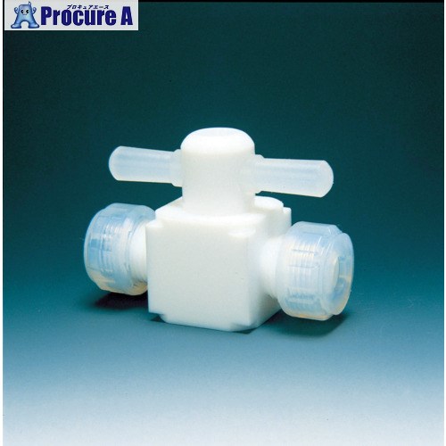 フロンケミカル フッ素脂(PTFE)二方弁膜圧入型 φ1/4 NR0003-005 1個 ■▼531-3453 【貨物輸送都度積もり書き】