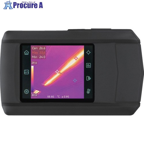 楽天市場】コンパクトサーマルカメラ アプリ連携 AD-5637 ブラック