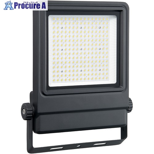 YAZAWA LED投光器50W昼白色広角 ブラック FLLE50DWE01BK 1台 ■▼690-7655 【送料都度見積】
